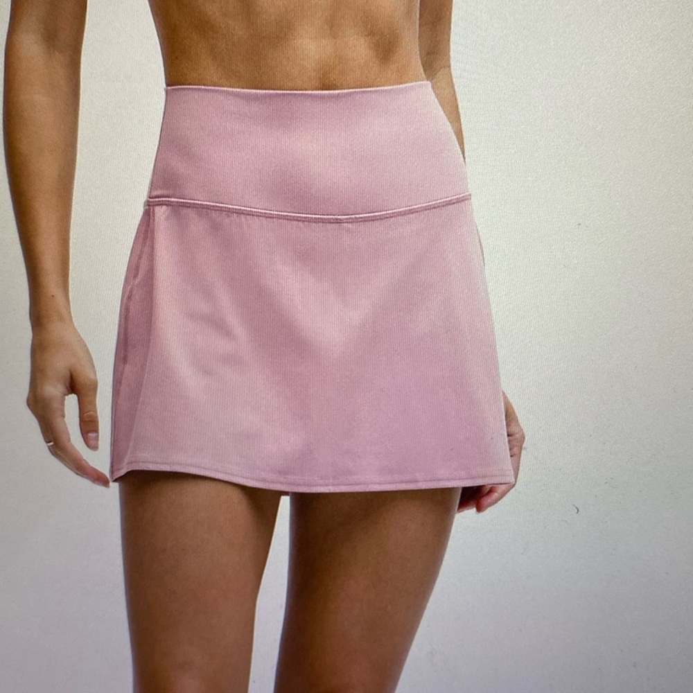 Lululemon Athletica Pink Mini Skirt